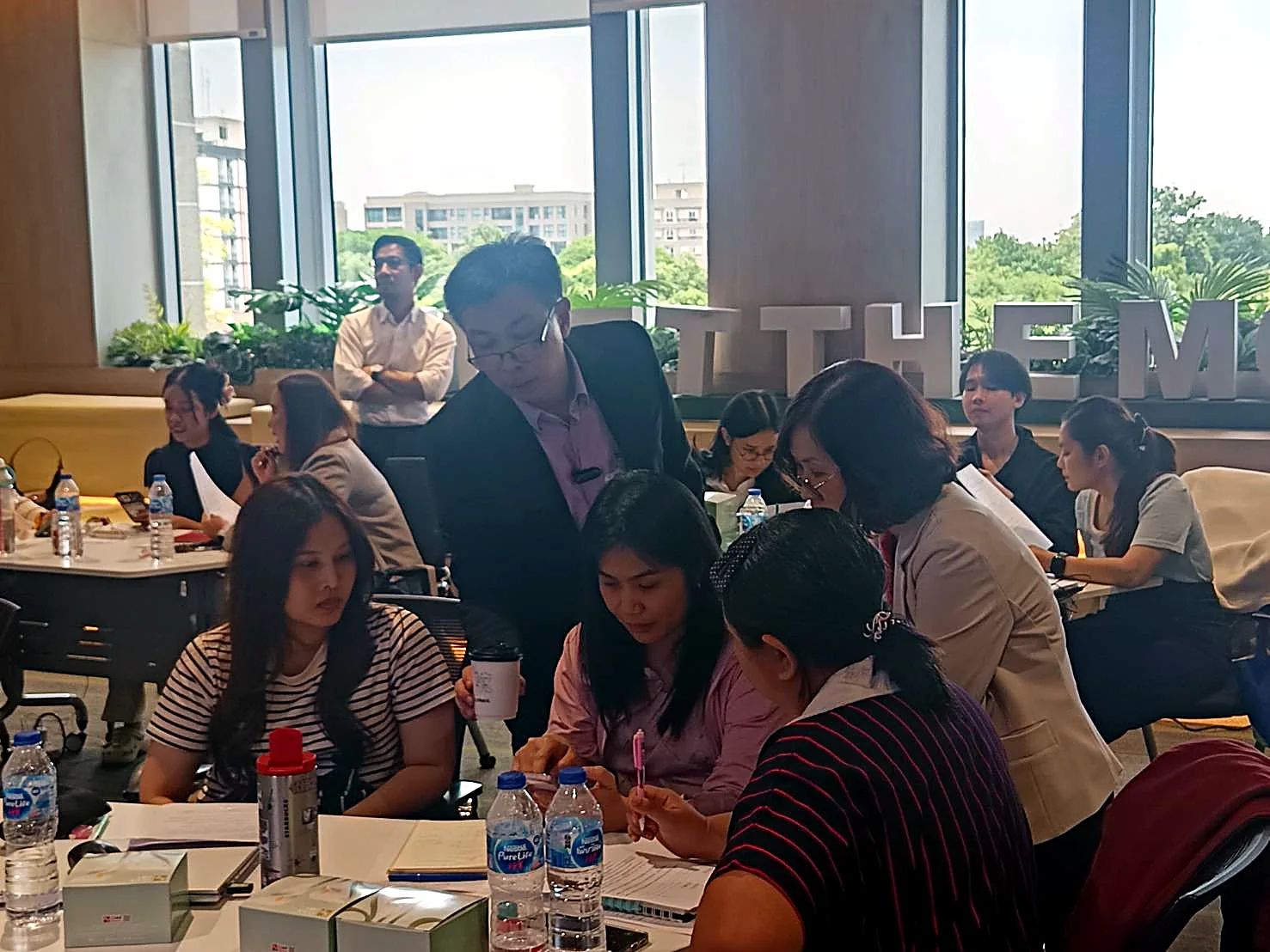 บรรยากาศ Workshop เชิงปฏิบัติการจริง